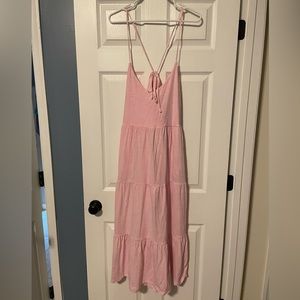 Women’s Old Navy Tiered Midi Dress, Size Large